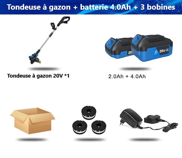 PelouseCut™- Tondeuse électrique portative - French Gardenn